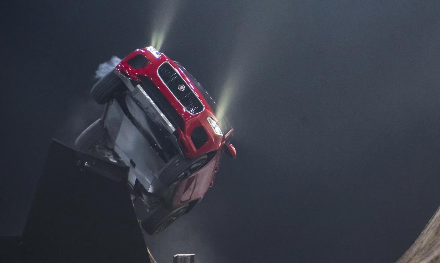 The Jaguar E-Pace Barrel Roll Stunt Is Both Bonkers And Beautiful
