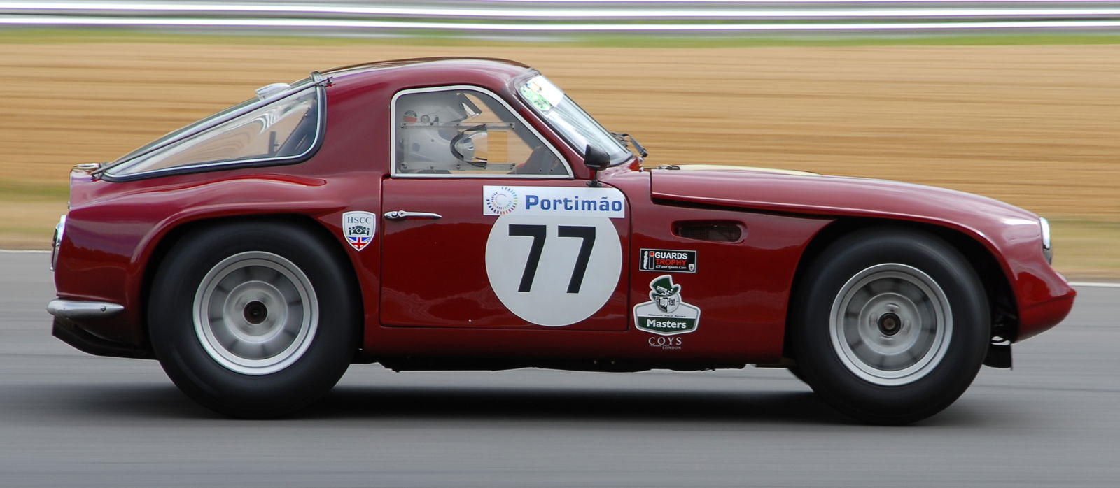 The TVR Griffith 400, the last car built by TVR under Wilkinson's ownership.