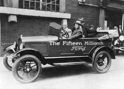 The fifteen millonth Ford Model T