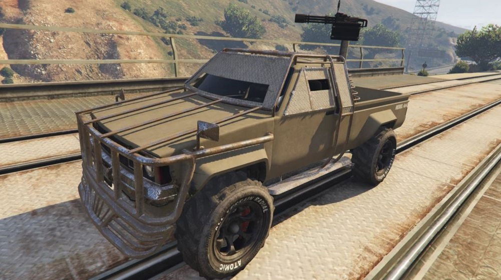 GTA Online's Latest Vehicle Is A Seriously Customisable, Weaponised Pickup