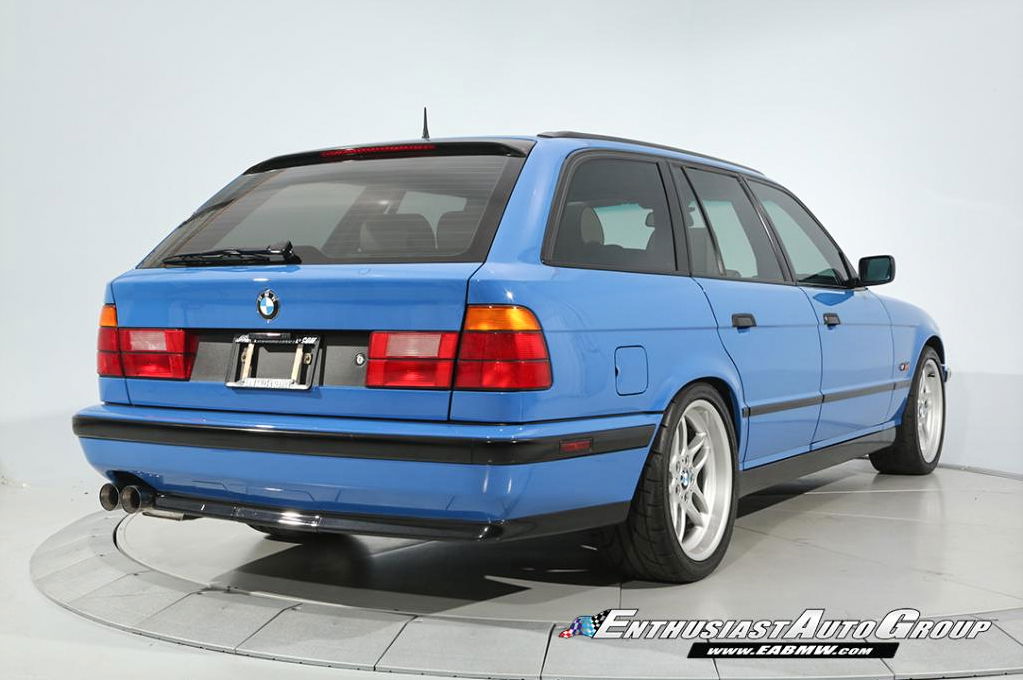 This Restored High-Mileage BMW E34 M5 Touring Is Somehow Priced At $130,000