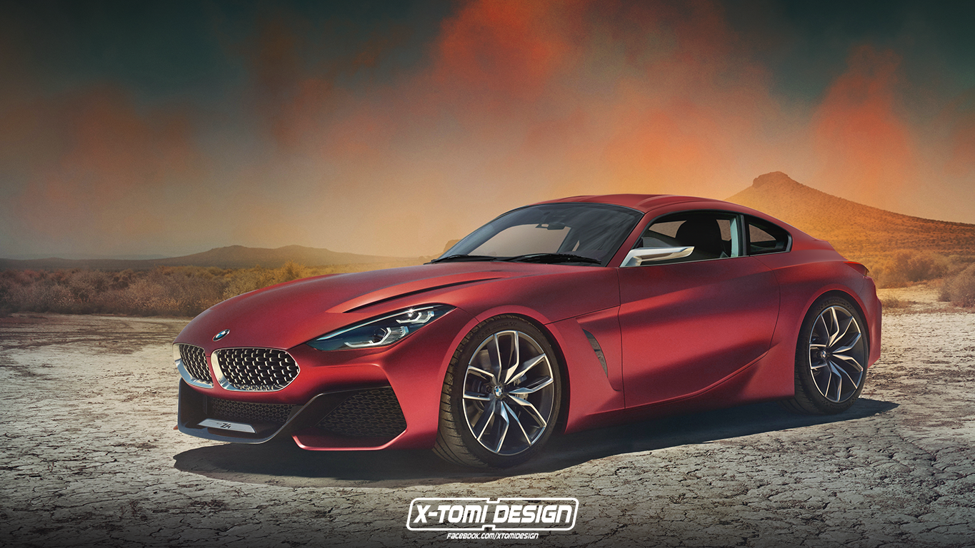 Alluring Render Imagines The Z4 Coupe BMW Isn't Going To Make
