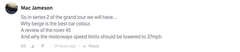 The 10 Best Comments On CT Last Week