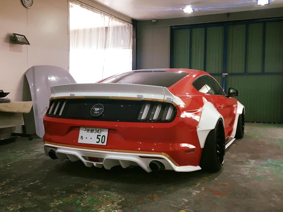 Prepare Yourselves: A Liberty Walk Ford Mustang Is Happening