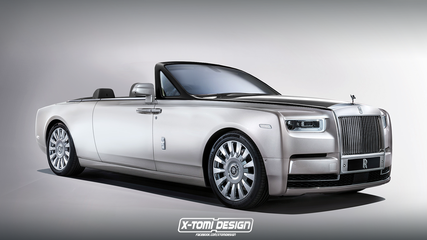 Here's The New Rolls-Royce Phantom Rendered 3 Different Ways