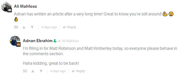 The 10 Best Comments On CT Last Week