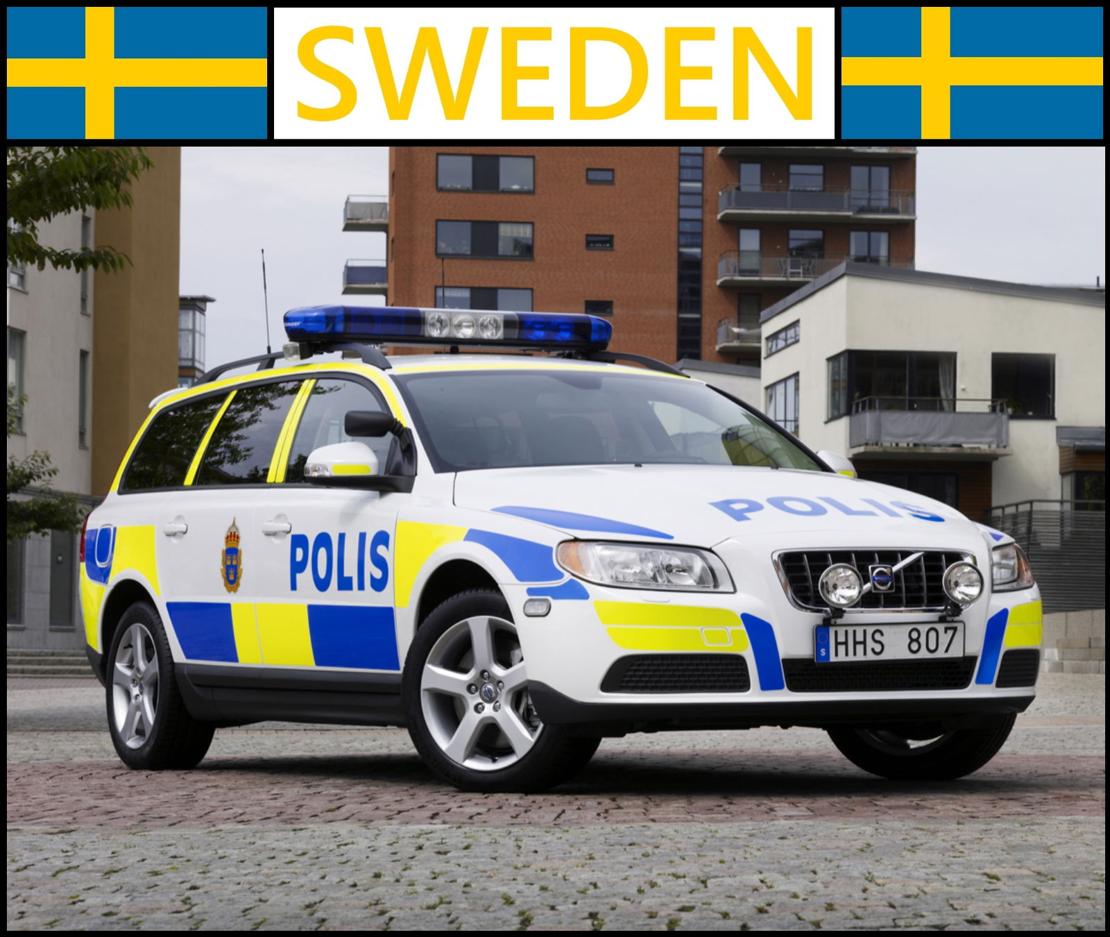 The Different Police Cars From 26 Countries Around The World
