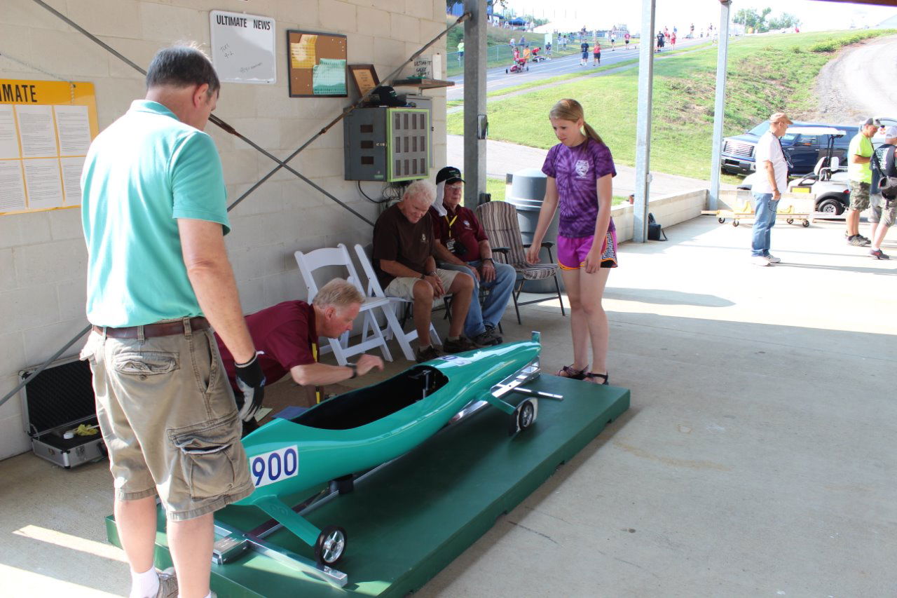 A soapbox car for the Ultimate Speed Challenge