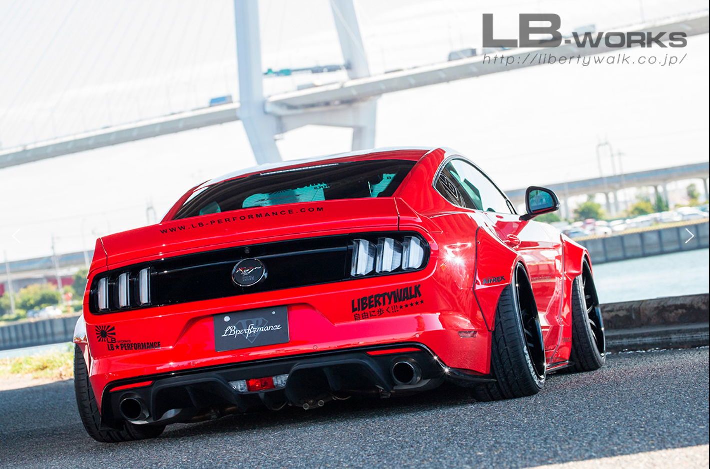 The Liberty Walk Mustang Is Here, And It's As Subtle As A Smack In The Face