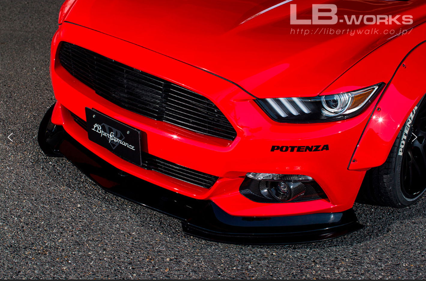 The Liberty Walk Mustang Is Here, And It's As Subtle As A Smack In The Face