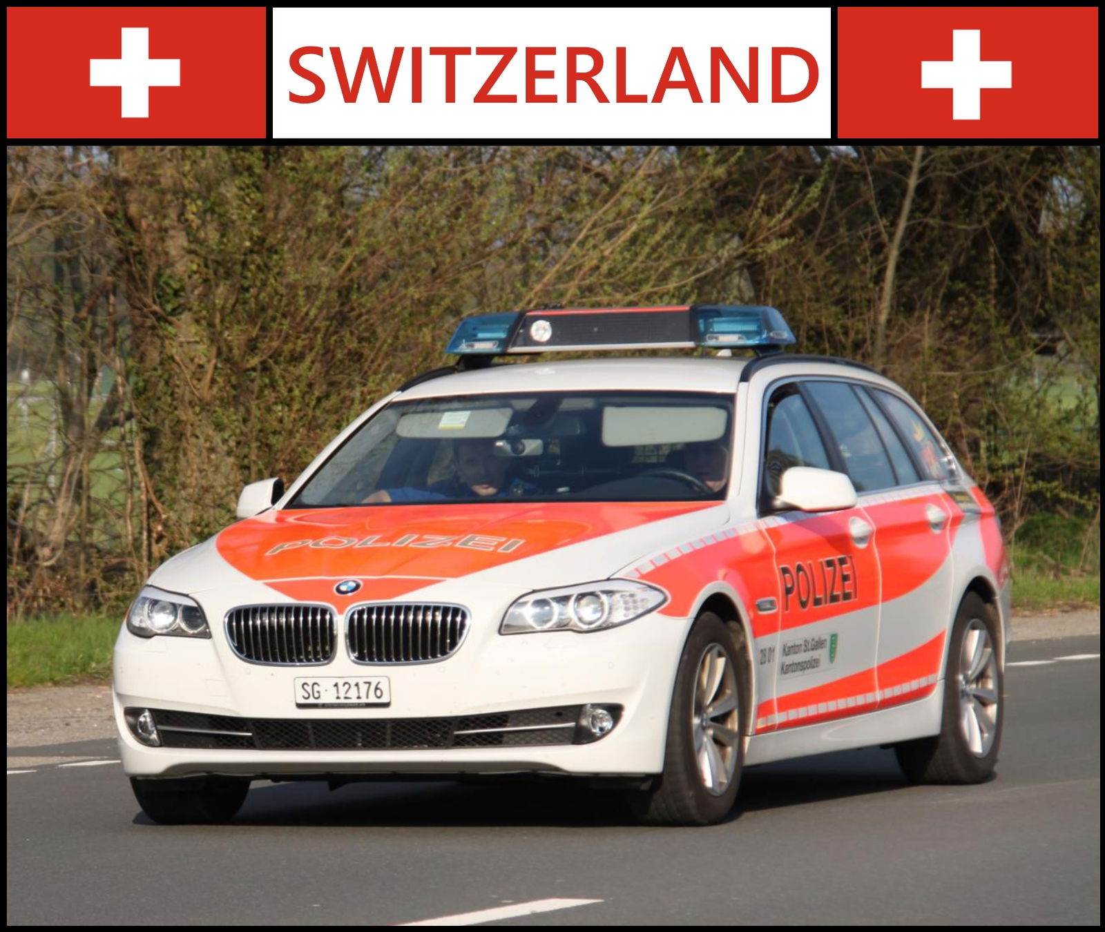 The Different Police Cars From 26 Countries Around The World