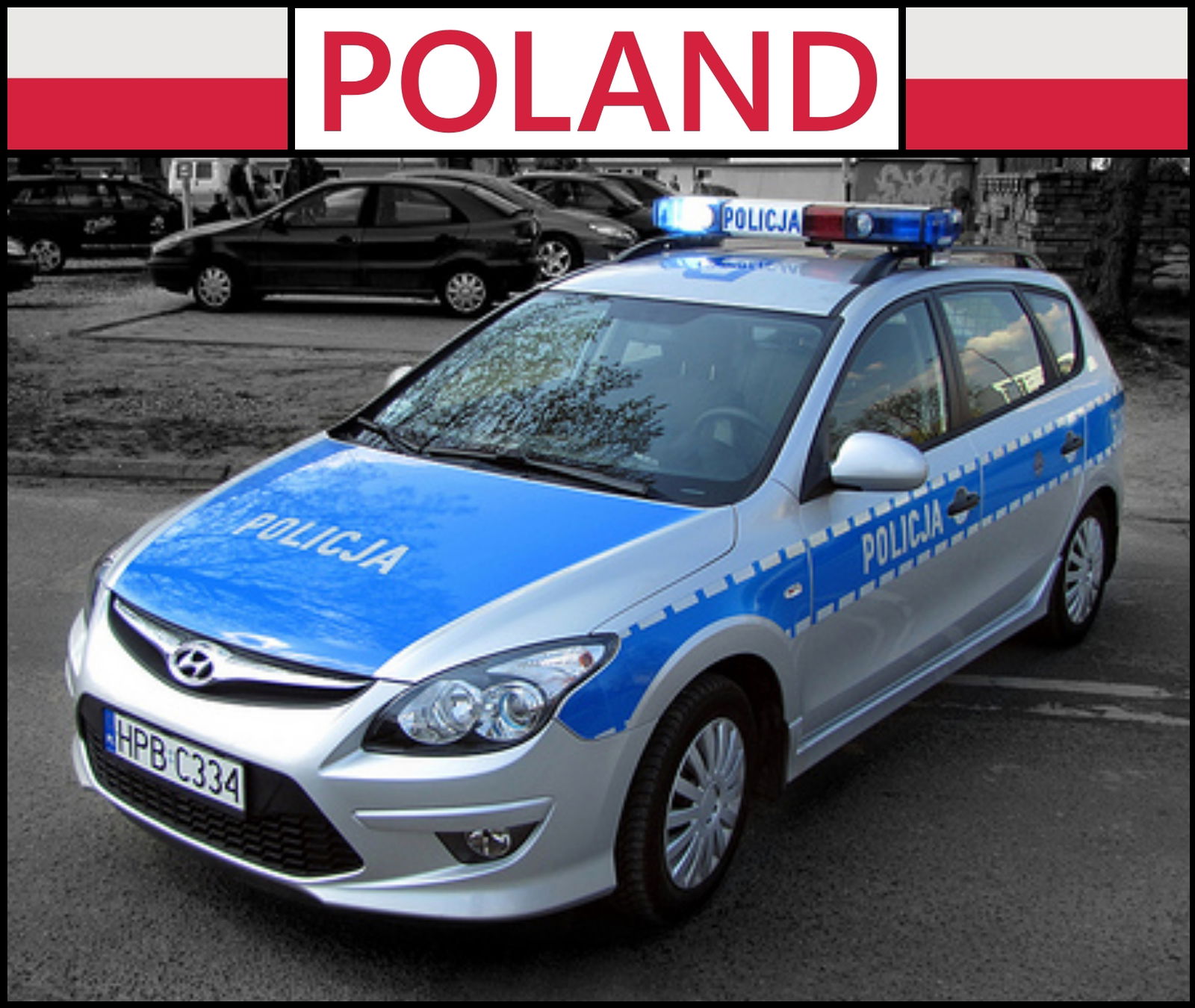 The Different Police Cars From 26 Countries Around The World