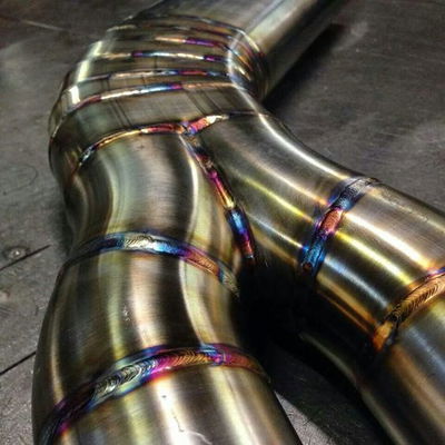 A fine example of Tig welding. Tig is the abbreviation for tungsten inert gas, which is a commom yet difficult form of welding.