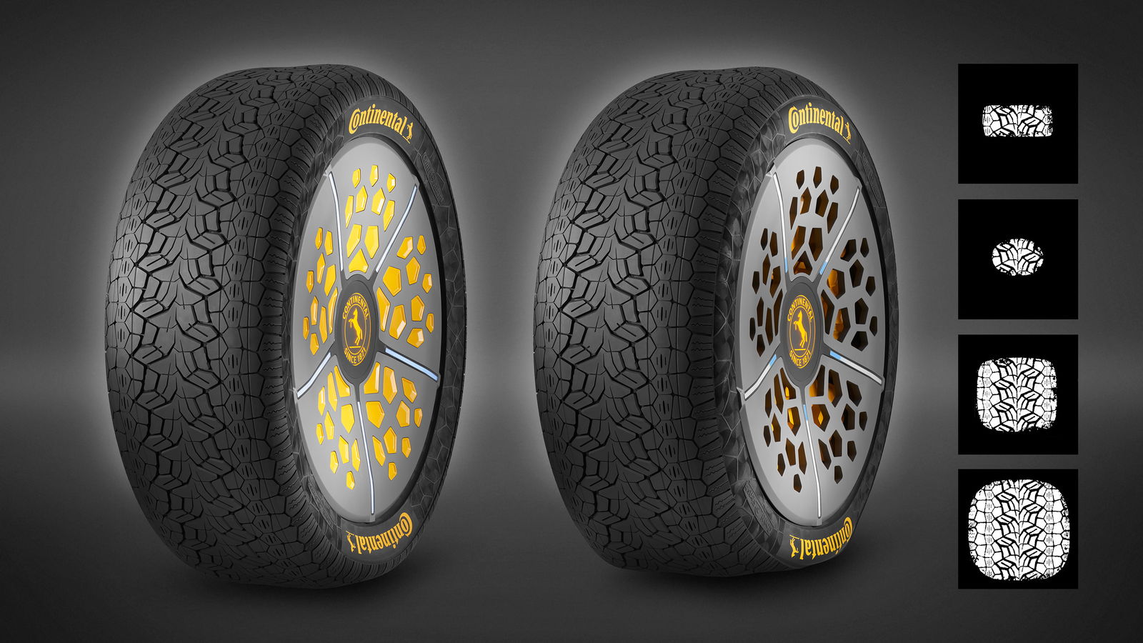 This Baffling New Wheel And Tyre Concept Can Alter Its Footprint For Changing Weather