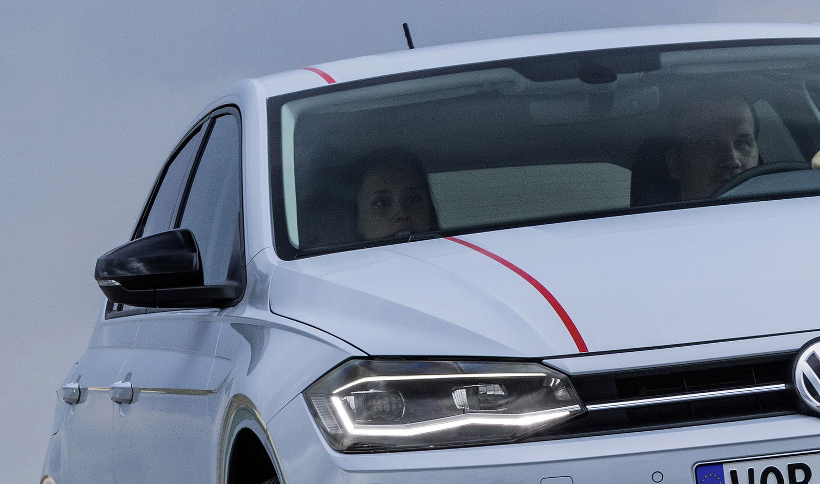 Yep, there is actually another stripe to the left of the red one...
