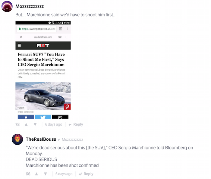 The 10 Best Comments On CT Last Week