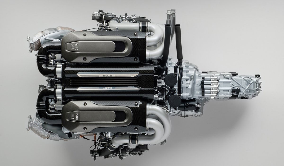 Check Out This Glorious 1:4 Scale Bugatti Chiron Engine
