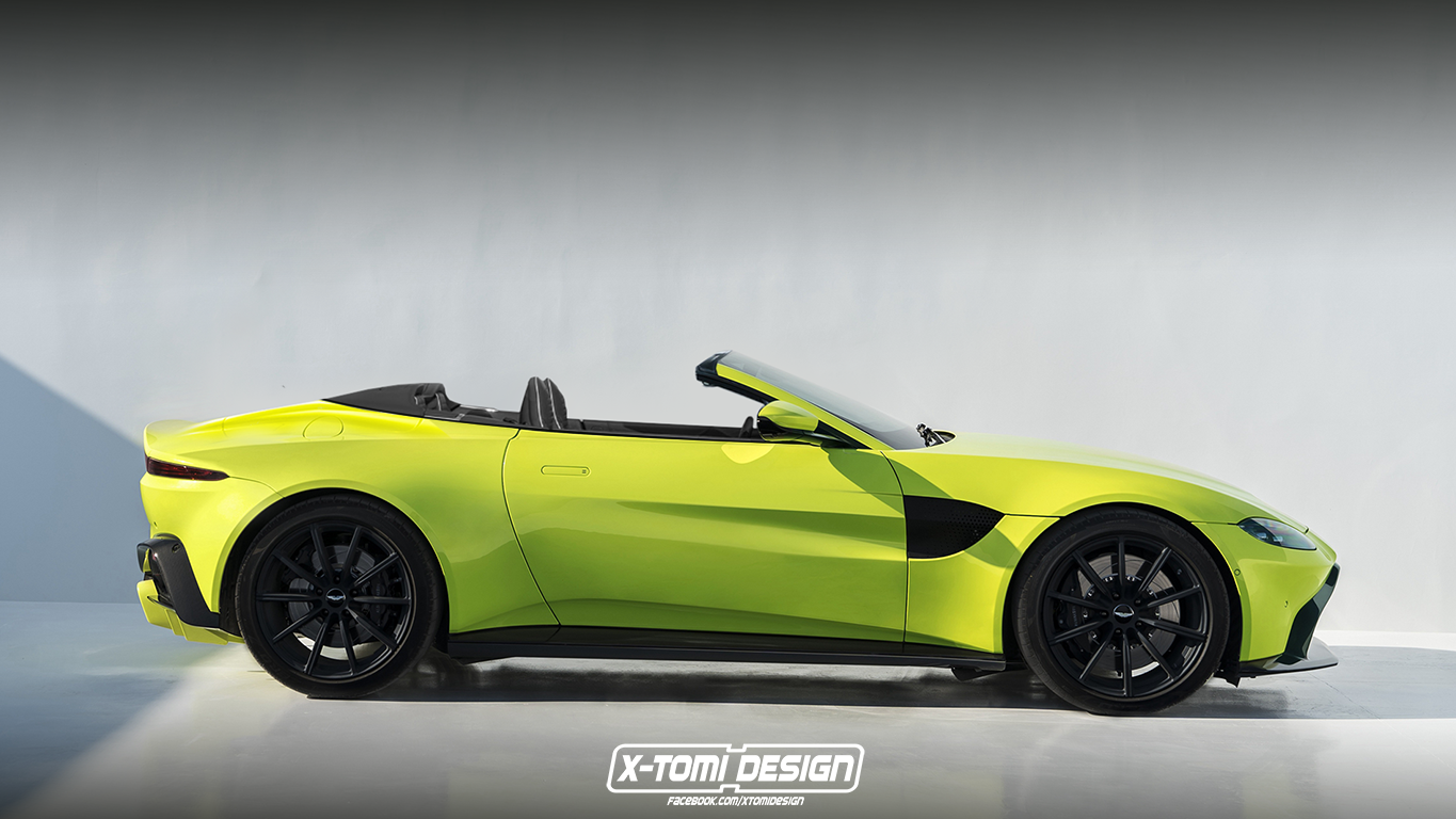 Here's How The New Aston Vantage Looks As A Roadster And Shooting Brake