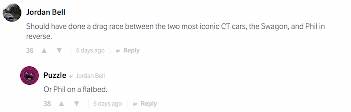 The 10 Best Comments On CT Last Week