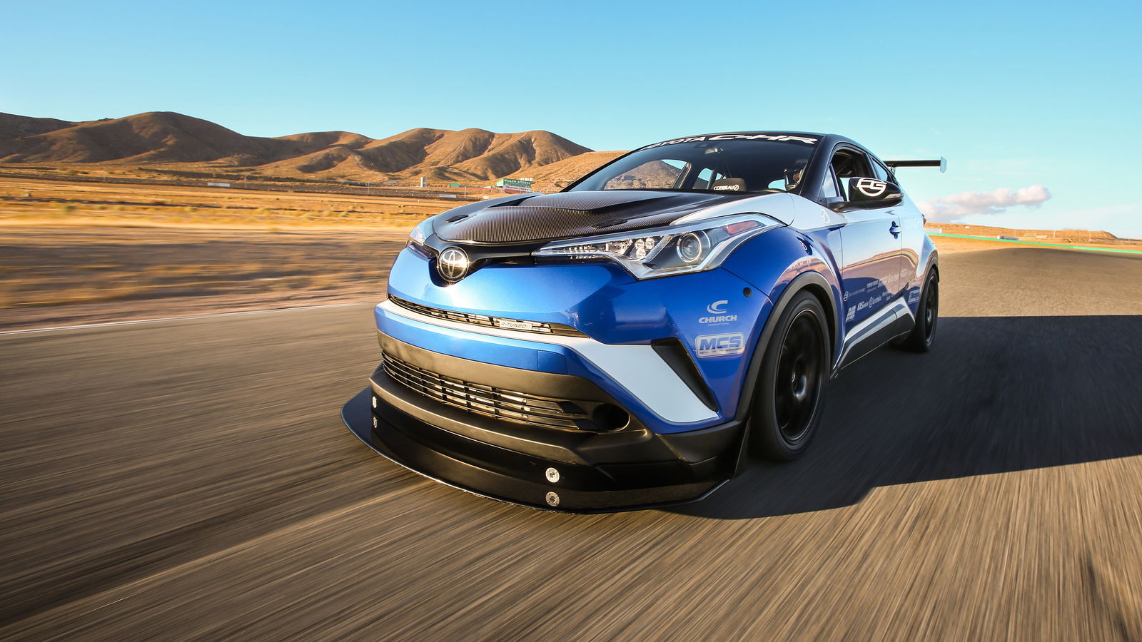 This 600bhp Toyota C-HR Is A Shopping Car With A Massive Wing