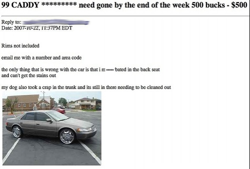 Ten Rules of Online Used Car Sales Etiquette (Especially For Craigslist and Facebook Marketplace)