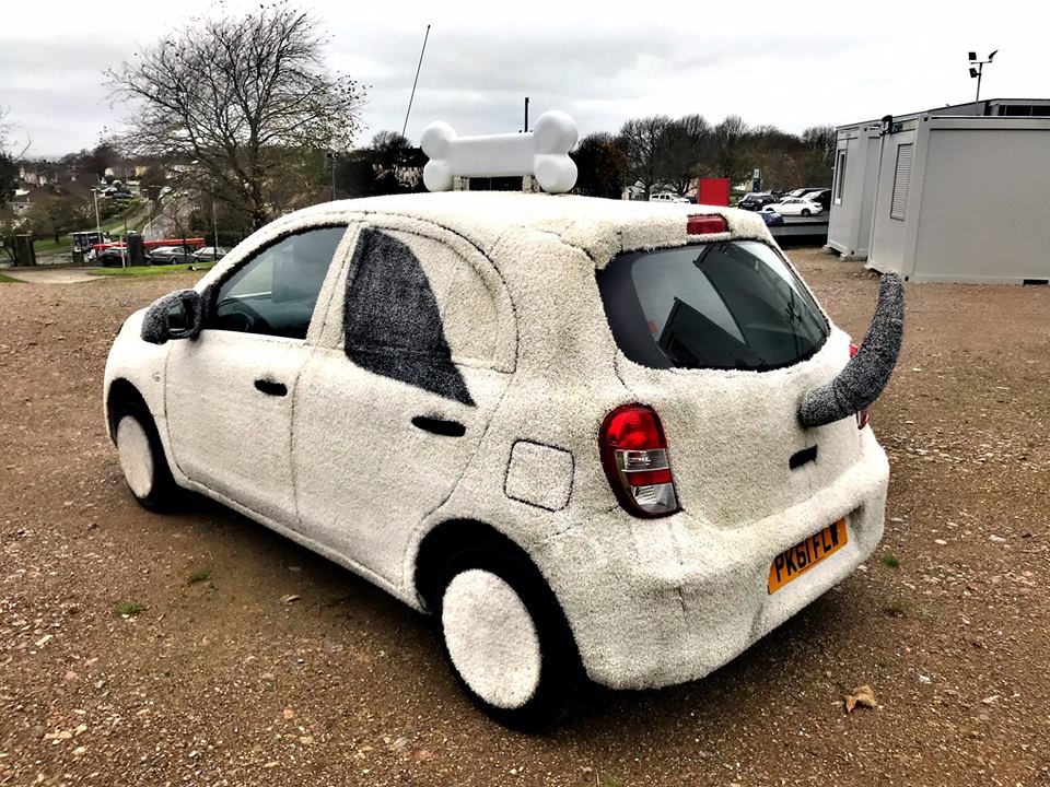 Behold A Nissan Micra That Looks Like A Dog, Sort Of