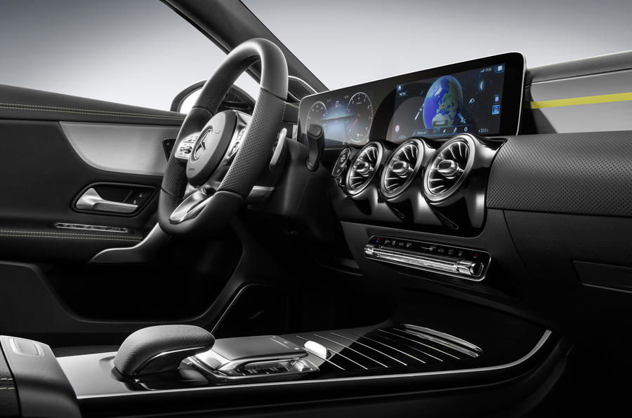 Check Out The 64-Colour Ambient-Lit Interior Of The New Mercedes A-Class