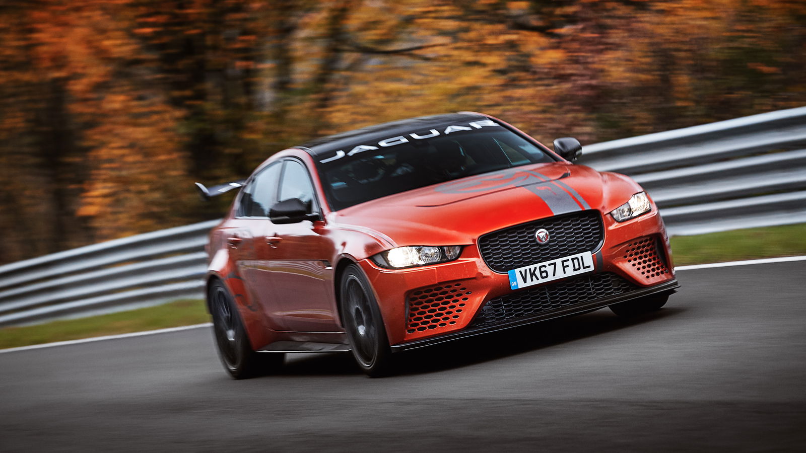 Watch The Jaguar XE SV Project 8 Clock A 7:21 'Ring Lap