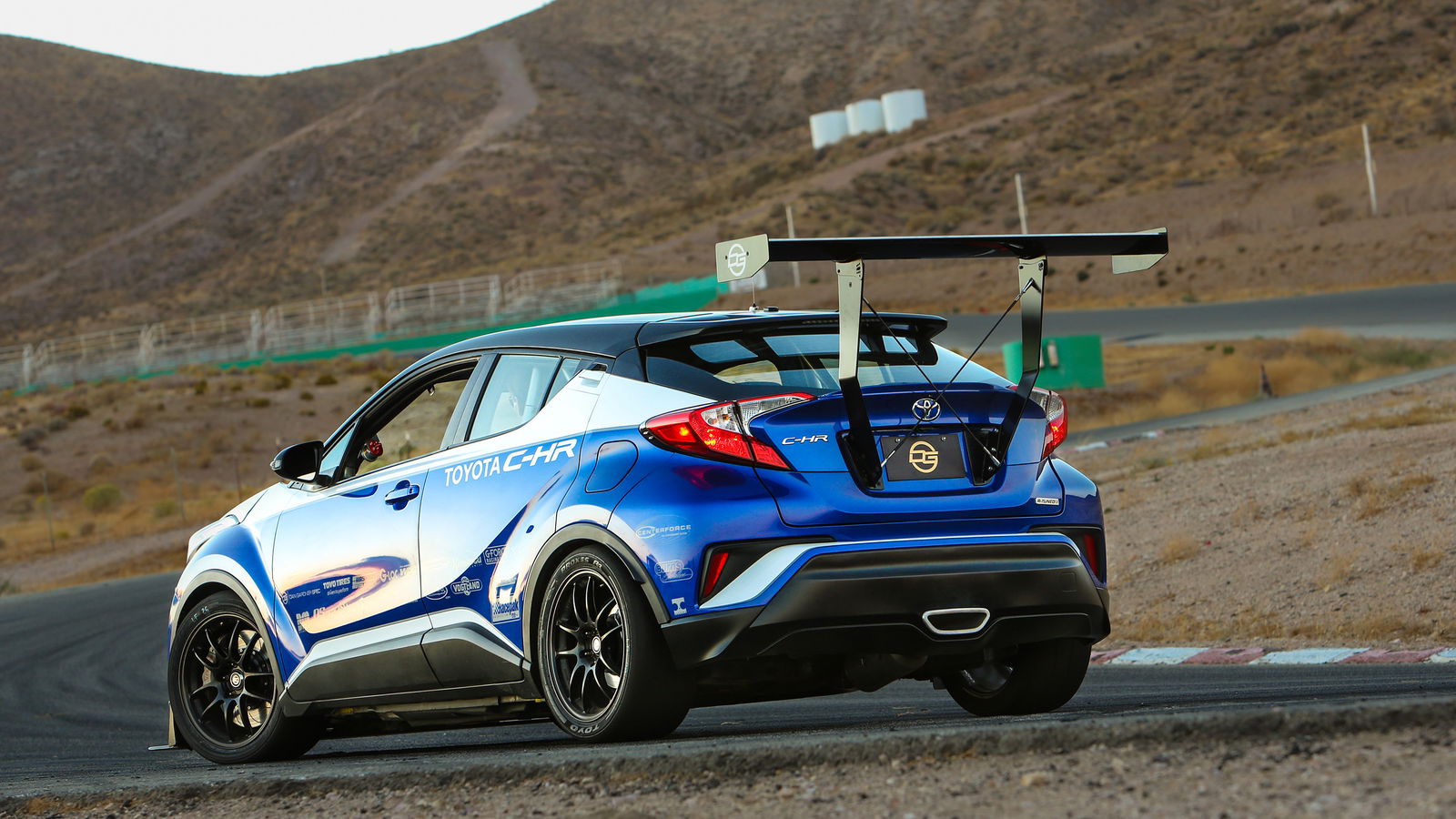 This 600bhp Toyota C-HR Is A Shopping Car With A Massive Wing