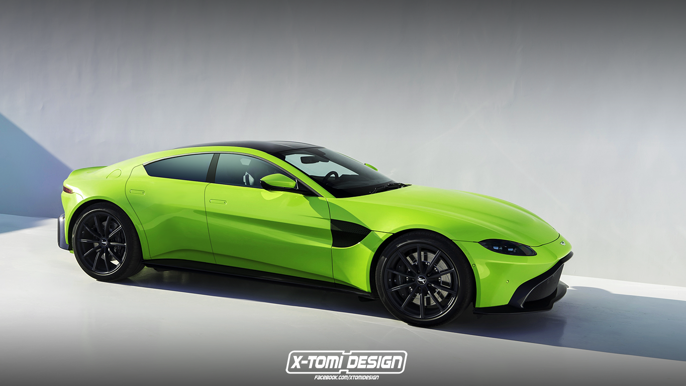 This Four-Door Aston Vantage Render Makes No Sense, But We Don't Care