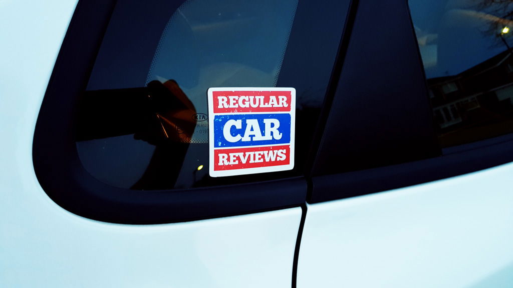 My car was sticker free for only four hours.