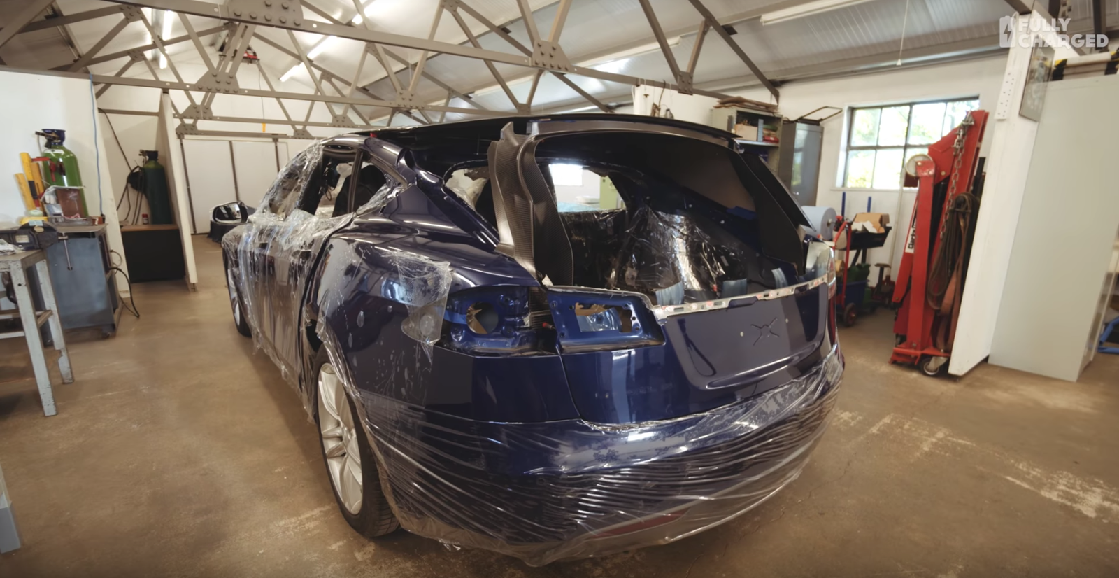 Someone's Building A Tesla Model S 'Shooting Brake' Wagon