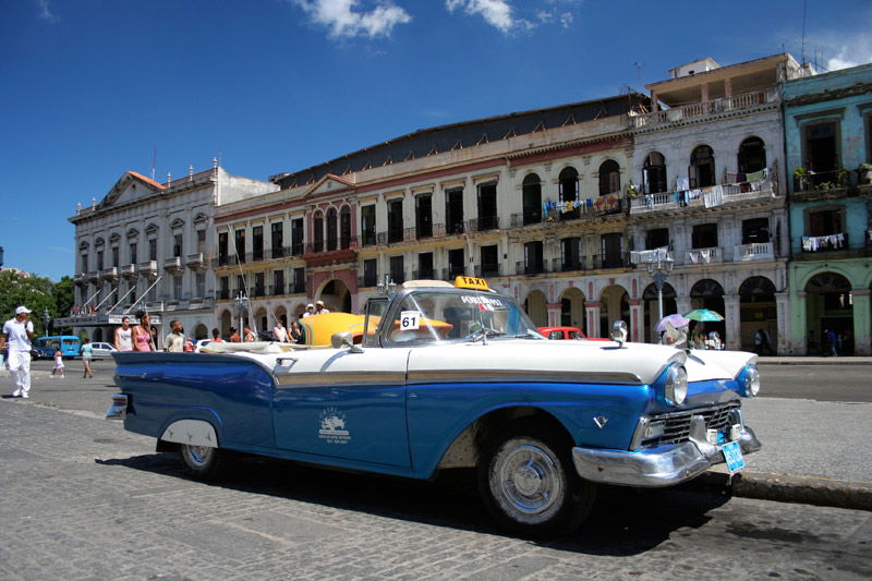 A taxi in Cuba