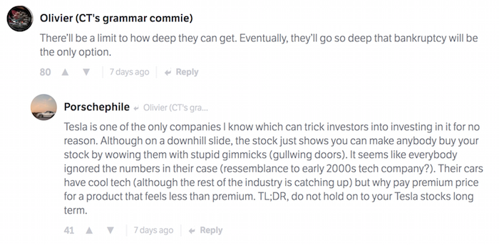 The 10 Best Comments On CT Last Week