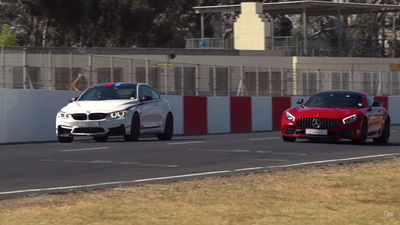 This M4 DTM Vs GT R Quarter-Mile Race Is Way Closer Than Expected