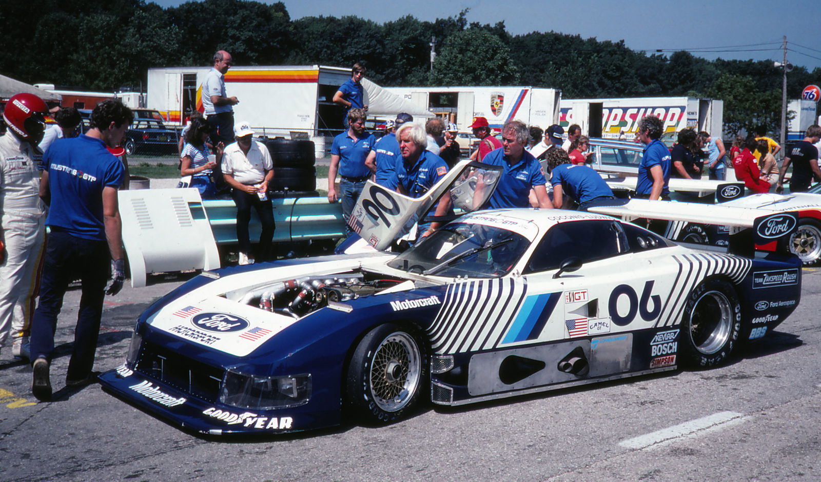The Ford Mustang GTP at Road America in 1983
