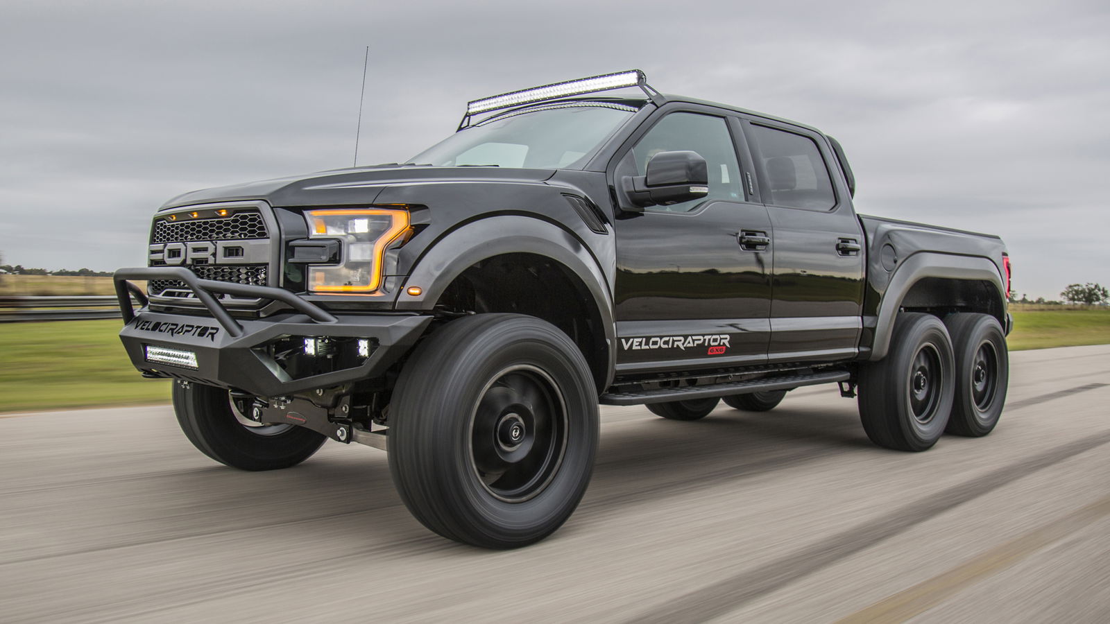 Hennessey Details The Monstrous, $350k Velociraptor 6x6