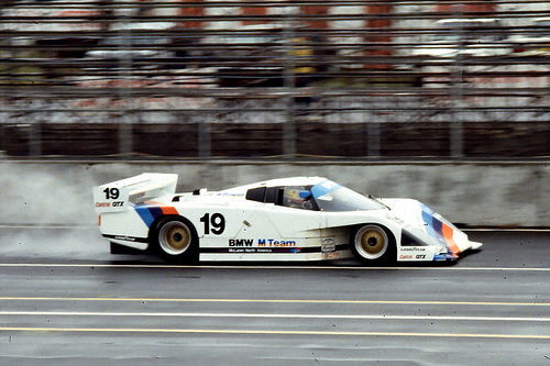 The March-based BMW at Portland in 1986