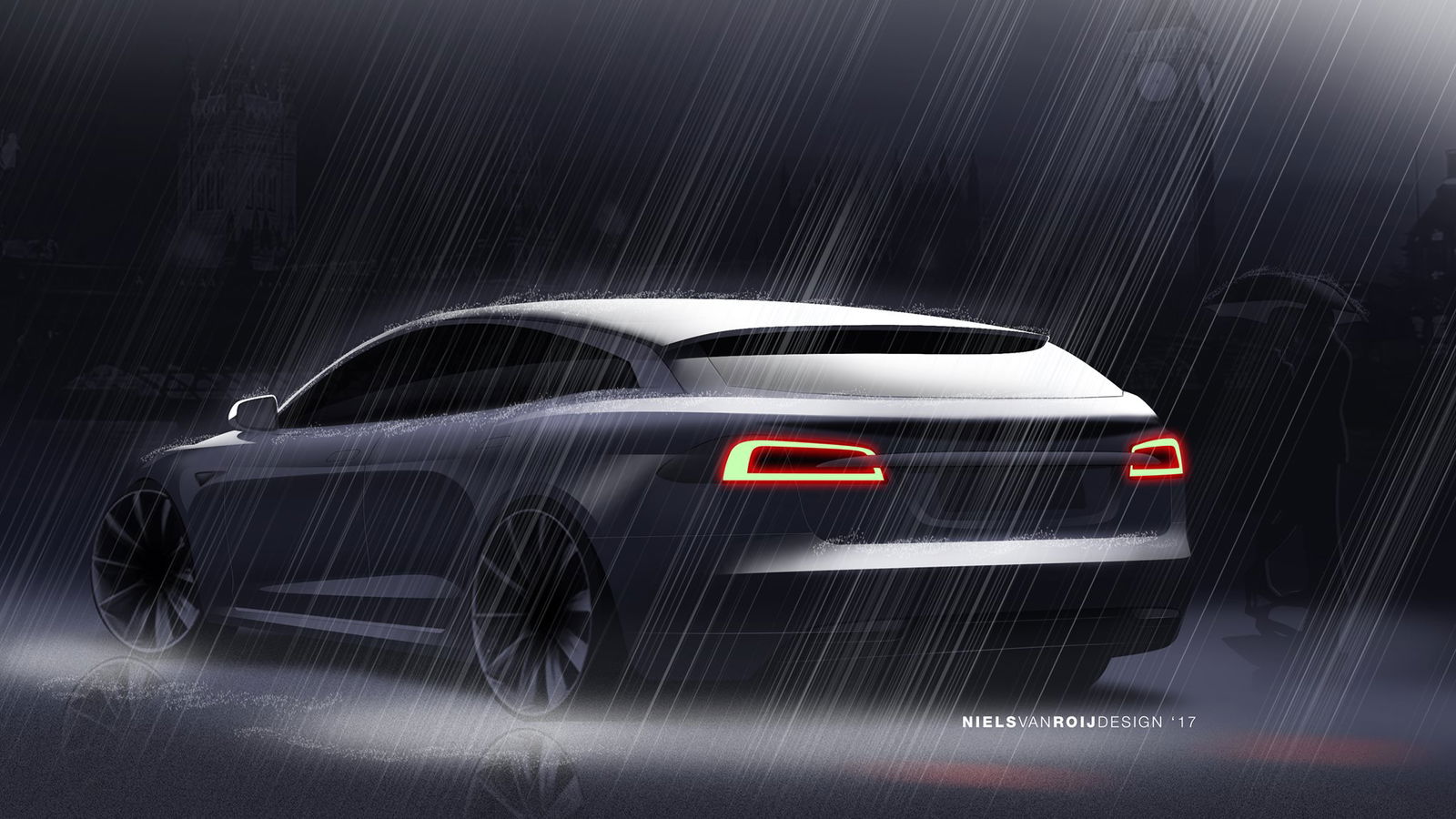 Another Tesla Model S Shooting Brake Is Being Cooked Up