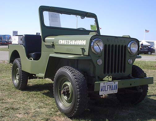 A Willys CJ-3B