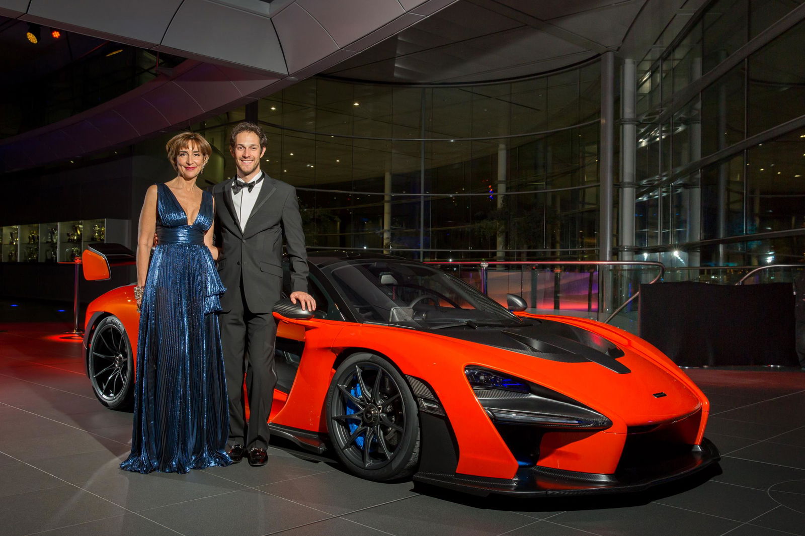 Vivienne, Bruno and McLaren Senna