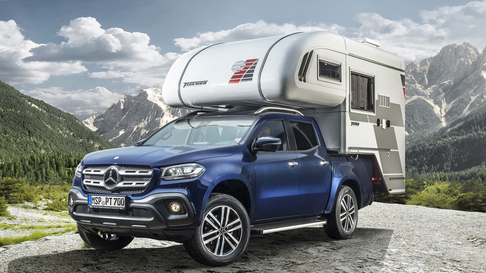 This Odd Camping Bolt-On Is A New Way To Equip Your Mercedes X-Class
