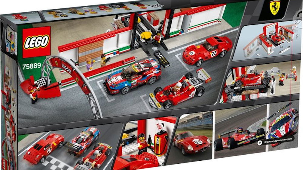 This Incredible New Lego Set Features Some Iconic Ferrari Race Cars