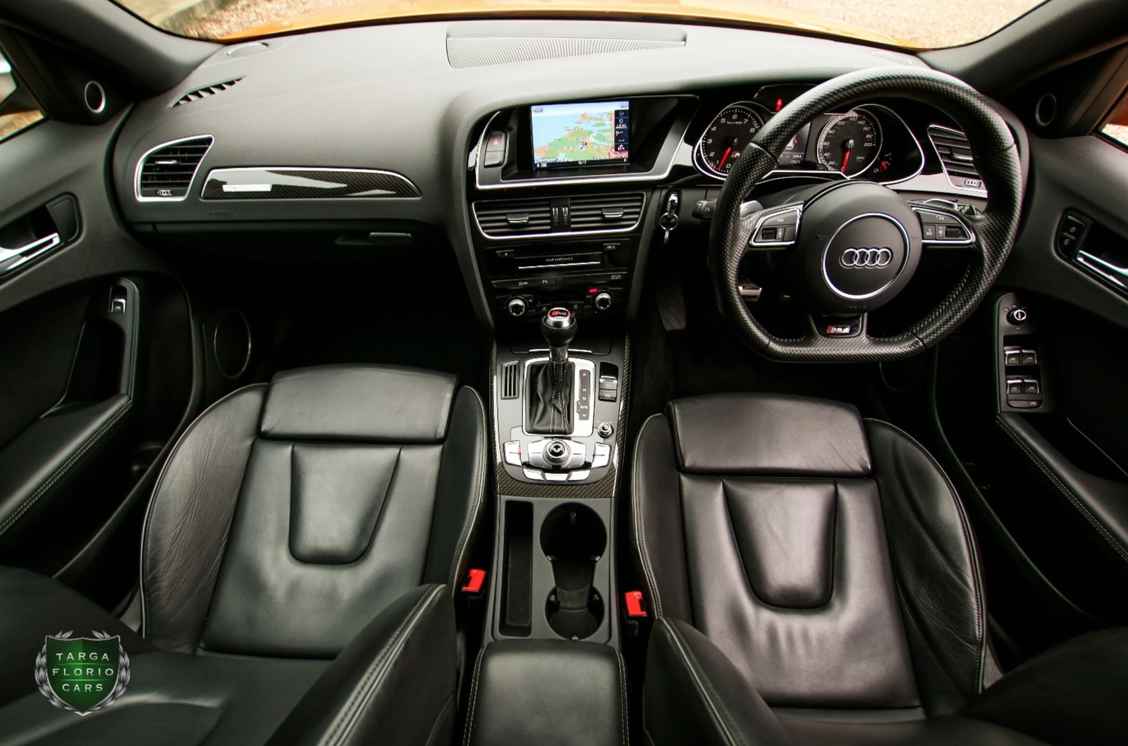 Warm Up Your January With This Solar Orange B8 Audi RS4