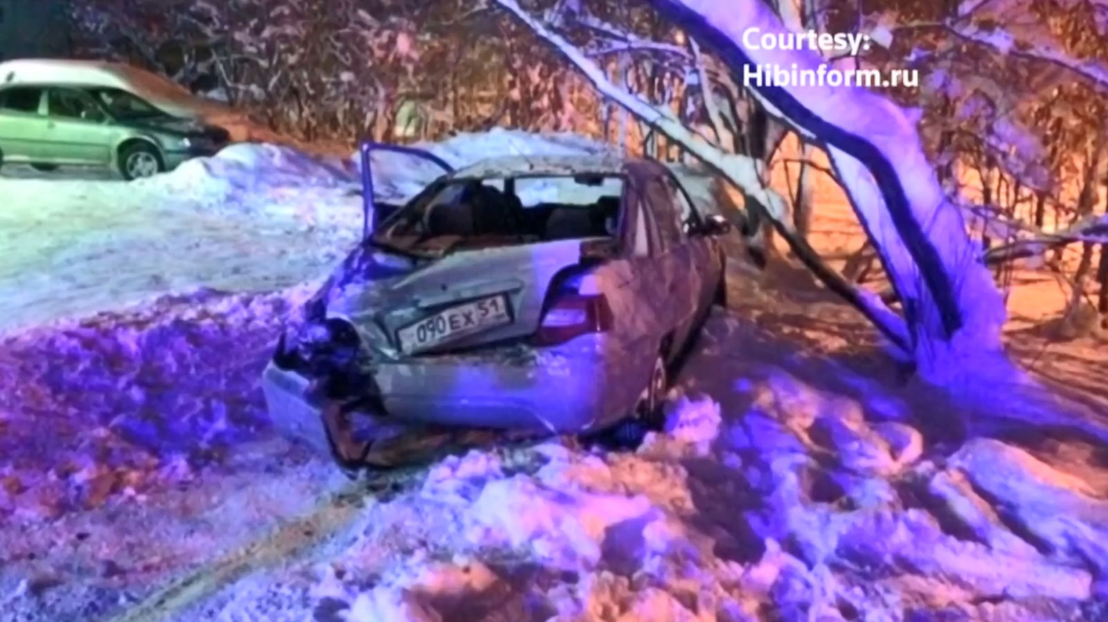 Drunk Russian Steals An Armoured Car, Crashes It Into A Corner Shop