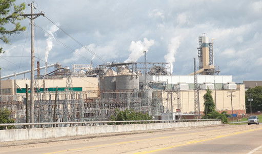 The Bowater facility near Calhoun, TN.