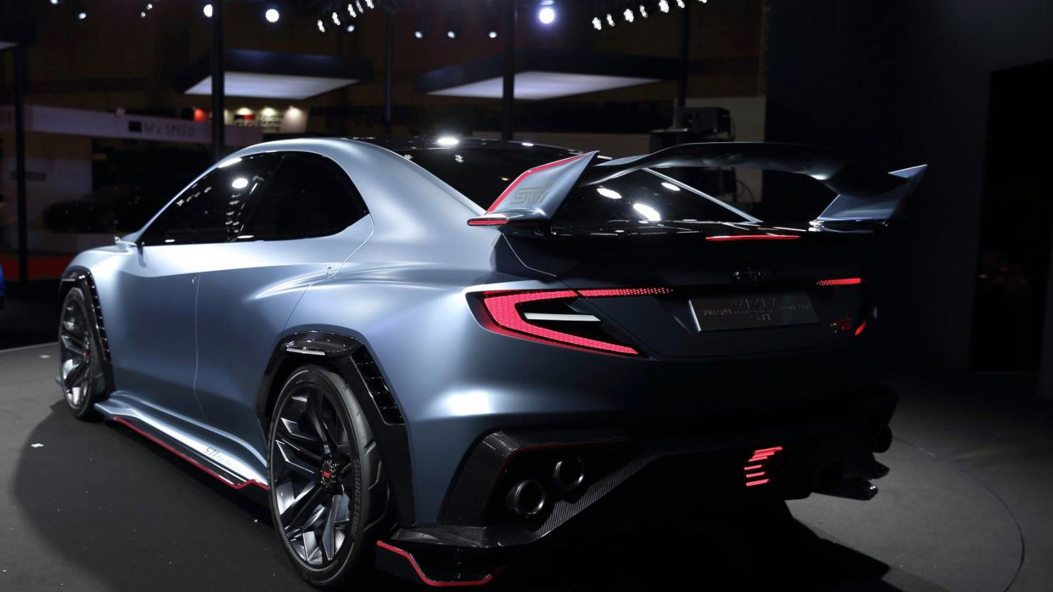 Behold The Subaru Viziv Performance STI Concept And Its Angular Fury