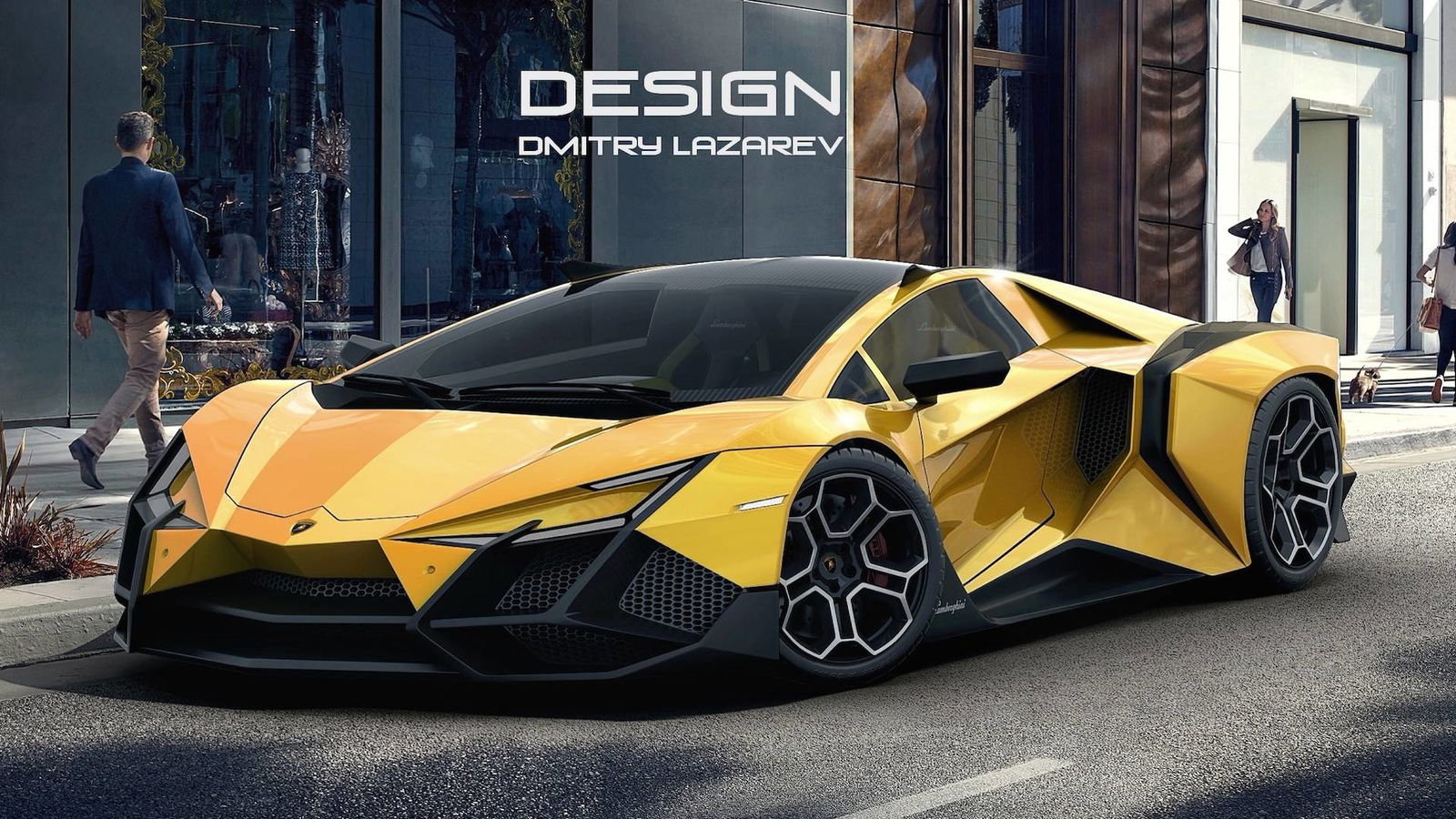 The Lamborghini Forsennato Is A Wild, Imaginary Hypercar