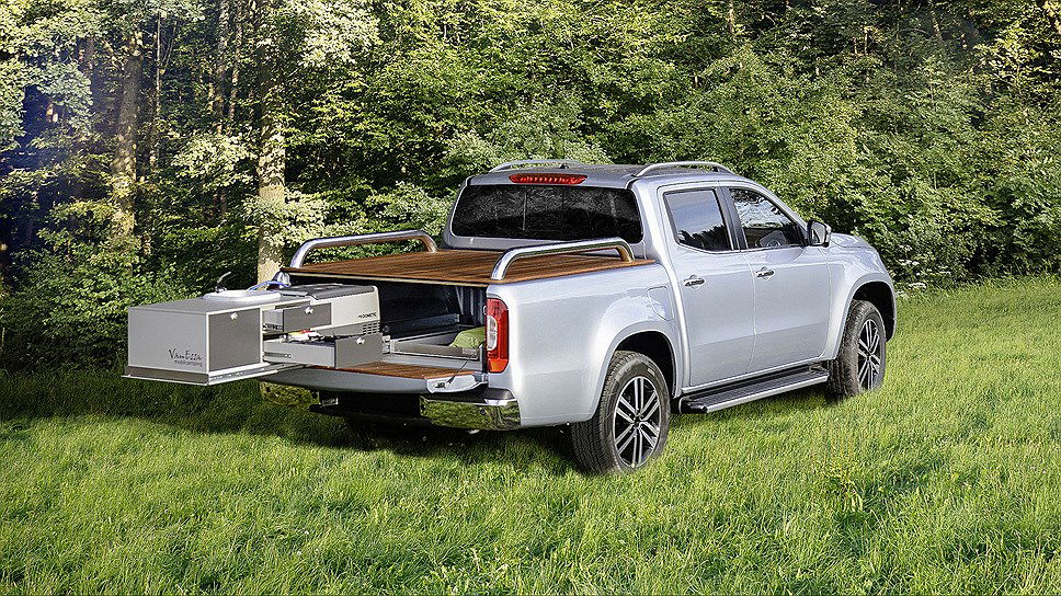This Odd Camping Bolt-On Is A New Way To Equip Your Mercedes X-Class