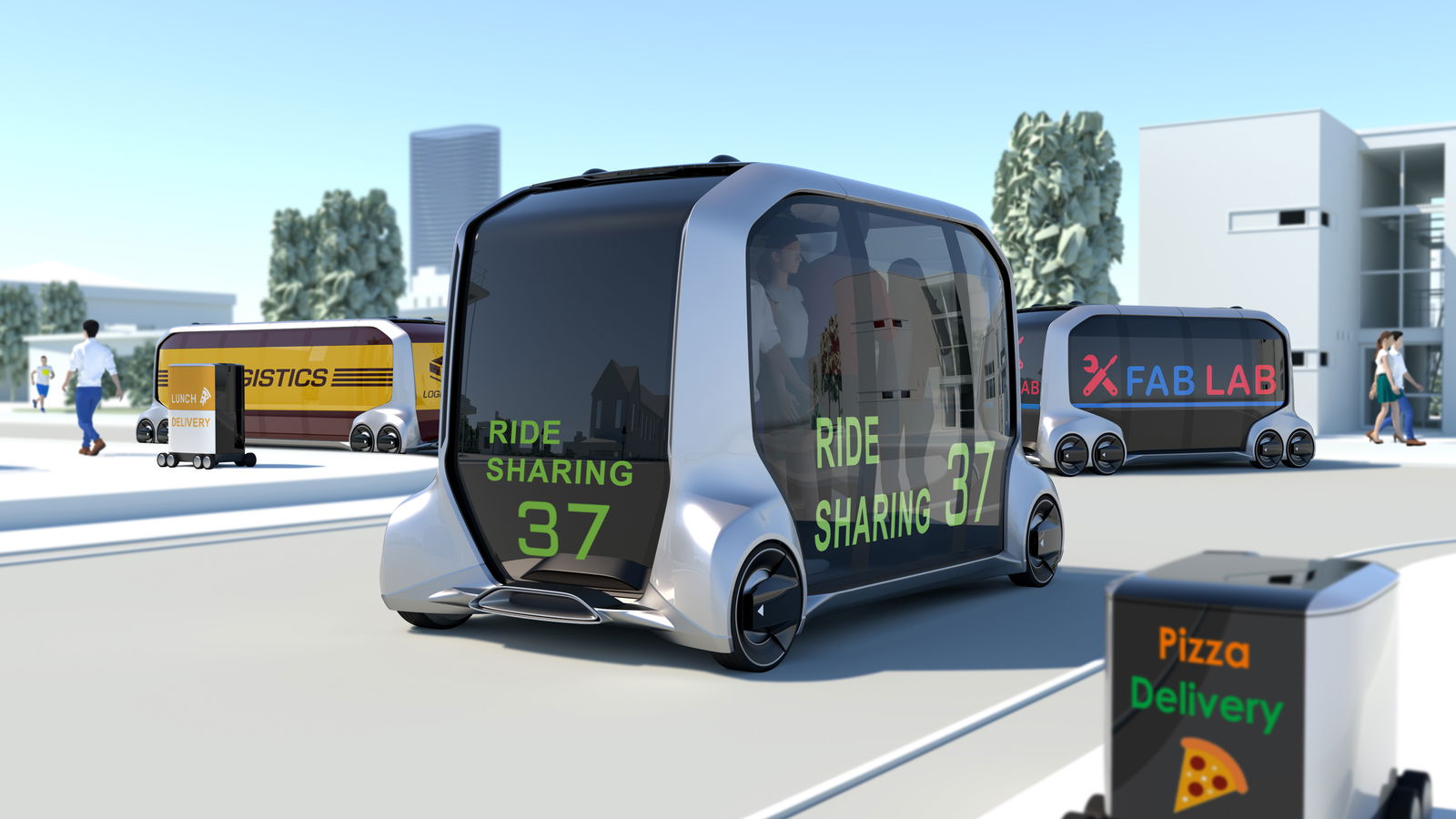 Autonomous Pizza Delivery Vans Might Soon Be A Thing